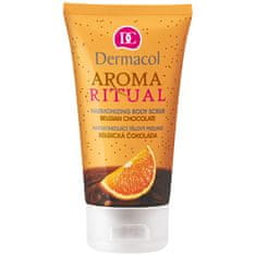Dermacol Harmonizirajoči piling za telo Belgijska čokolada s pomarančo 150 ml