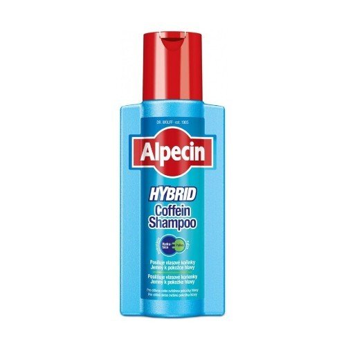 Alpecin Kofeinski šampon za moške za občutljivo lasišče Hybrid (Coffein Shampoo) 250 ml