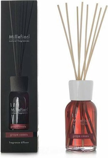 Millefiori Milano Stekleni difuzor Natural Grape Cassis 500 ml