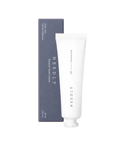 NEEDLY Vlažilna krema za roke Heavenly Musk (senzorična krema za roke) 30 ml