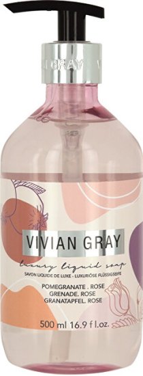 Vivian Gray Tekoče milo Granatno jabolko in vrtnica (tekoče milo) 500 ml