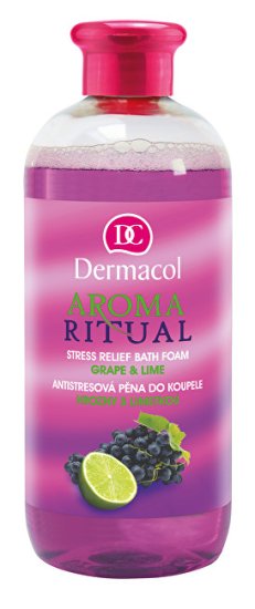 Dermacol Antistresna pena za kopel grozdje z limeto Aroma Ritual 500 ml