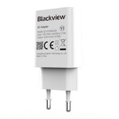 Blackview adapter / polnilec, 10W, 1x USB Type-A, univerzalna kompatibilnost, varnostne zaščite, 82x35x23mm, bel