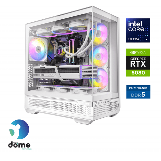Anni Gamer Elite namizni računalnik, Ultra 7 265KF, 32GB, SSD2TB, RTX5080, DOS (ATPII-G8-1180)