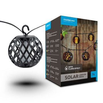 Modee LED solarna veriga 4,8m