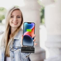 VIVVA® Brezžična polnilna baterija, ki polni kjerkoli | BATTERYPOD Črna