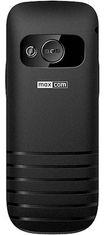 MaxCom MM720SE telefon, črn
