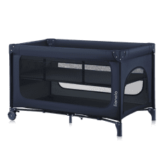 Lionelo potovalna posteljica JASMIN EASY FOLD BLUE NAVY