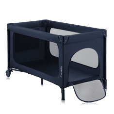 Lionelo potovalna posteljica JASMIN EASY FOLD BLUE NAVY