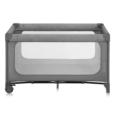 Lionelo potovalna posteljica JASMIN EASY FOLD GREY STONE