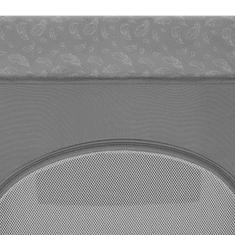 Lionelo potovalna posteljica JASMIN EASY FOLD GREY STONE