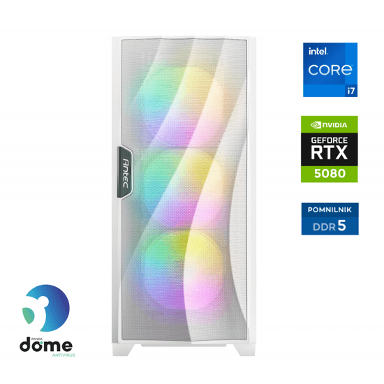 Anni Gamer Elite namizni računalnik, i7-12700F, 32GB, SSD2TB, RTX5080, DOS (ATPII-G8-1184)