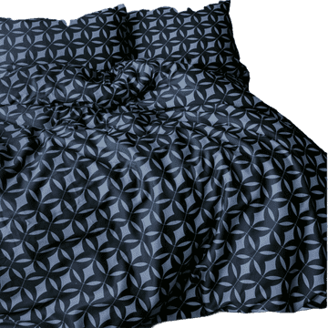 Issimo Posteljnina iz bombažnega satena MONDO BLUE 140x200/70x90