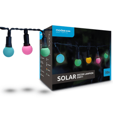 Modee LED solarna veriga 2700-3200K 7,9m