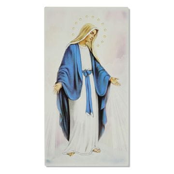 shumee Podoba Naše Gospe Brezmadežne naslikana na les | Velikost: 9x18cm | Šifra: ESF189579