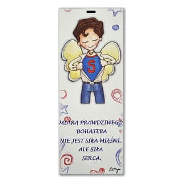 shumee Le Graziose Naslikana slika Sentence Hero 6x15 cm | Velikost: 6x15cm | Šifra: ES0512411PL