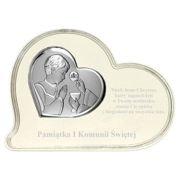 shumee Slika spominek prvega svetega obhajila srebrna | Velikost: 17,7 x 13,3 cm | Šifra: BC6644F/O