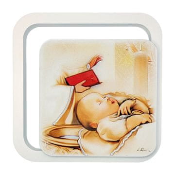 shumee Slika krsta naslikana na les | Velikost: 11x11 cm | Šifra: ES0620250