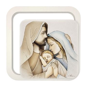 shumee Podoba svete družine naslikana na les | Velikost: 11x11 cm | Šifra: ES062060