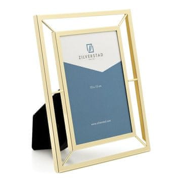 shumee Sodoben zlat stoječi okvir za fotografije 10x15 | Velikost: 10x15 cm | Šifra artikla: ZV7674932