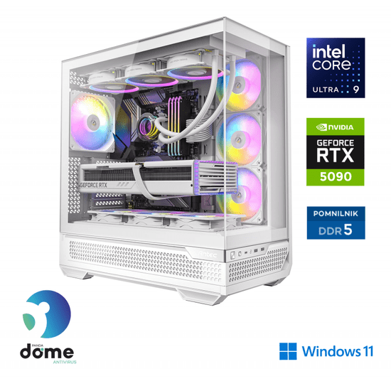 Anni Gamer Elite namizni računalnik, Ultra 9 285K, 64GB, SSD2TB, RTX5090, W11H (ATPII-G8-1172-W)