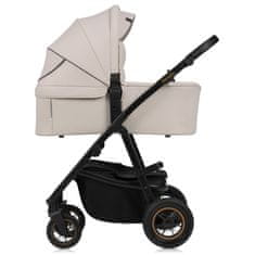 Lionelo Otroški voziček AMBER PLUS 2V1 2025 BEIGE SAND