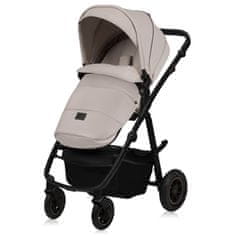 Lionelo Otroški voziček AMBER PLUS 2V1 2025 BEIGE SAND