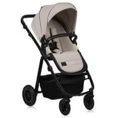 Lionelo Otroški voziček AMBER PLUS 2V1 2025 BEIGE SAND