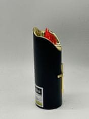 shumee ZLATA/SREBRNA ČRNA SVEČA RICO CORTINA 5X17 CM 3/23/LUX ČRNA/ZLATA/RDEČA