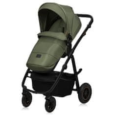 Lionelo Otroški voziček AMBER PLUS 2V1 2025 GREEN FOREST