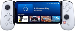 Backbone One igralni kontroler, Playstation različica, Lightning, bel (BB-02-P-WS)