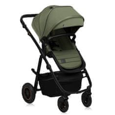 Lionelo Otroški voziček AMBER PLUS 3V1 2025 GREEN FOREST