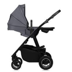 Lionelo Otroški voziček AMBER PLUS 3V1 2025 GREY GRAPHITE