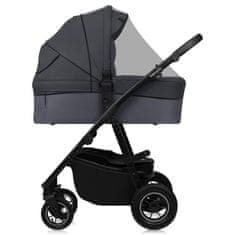 Lionelo Otroški voziček AMBER PLUS 3V1 2025 GREY GRAPHITE