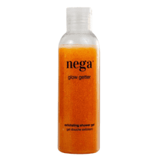 Nega Cosmetics 100% naravni piling za telo, naravni gel s pilingom iz orehovih lupin za sijočo in gladko kožo, gel za prhanje primeren za vse tipe kože, veganski, narejen v Sloveniji, 150ml, GlowGetter