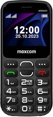MaxCom MM443 4G telefon, črn