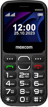 MaxCom MM443 4G telefon, črn