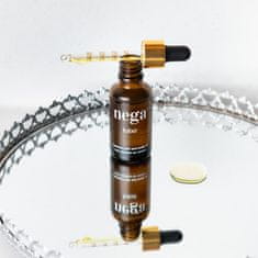 Nega Cosmetics Serum za hitrejšo rast las 30 ml, naravni serum z rožmarinom, poprovo meto in vitaminom E, nega las za krepitev lasnih mešičkov, preprečevanje izpadanja in hitrejšo rast las, Folixir