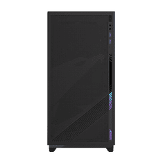 Gigabyte AORUS C400 GLASS USB-C USB 3.2 Gen2 ATX AORUS RGB osvetljeno ohišje, črno