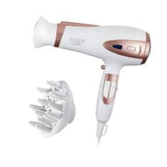 WOWO Fen za lase - bel Fen za lase 2200w ion + difuzor ADLER