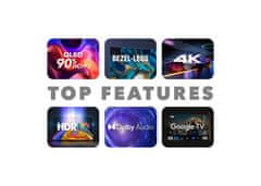 SmartTech 50" televizor QLED 4K Google TV 