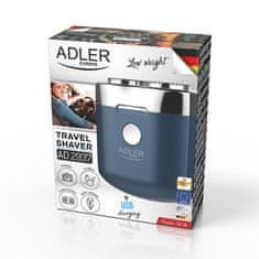 WOWO ADLER potovalni brivnik z 2 glavama in usb
