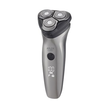 WOWO Adler Električni brivnik s prirezovalnikom brade - LED - USB - IPX7