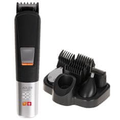 WOWO ADLER trimer 5-v-1 set za nego z LED zaslonom in stojalom za polnjenje