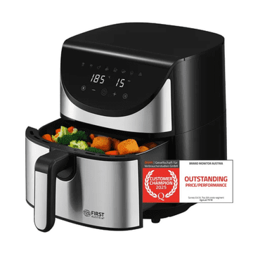First Austria Cvrtnik na vroč zrak FIRST FA-5053-6, 5.8L, 1700W, 8 programov