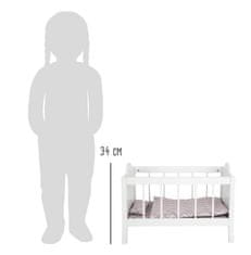 Small foot Igrača Mala noga Otroška lutka postelja