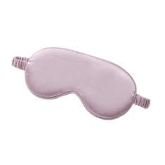 LIVEFY maska za spanje Silk, svetlo roza