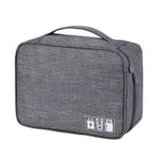 LIVEFY organizator za kable / elektroniko CableSafe, siv
