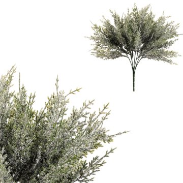 Autronic Heather zelena zamrznjen. Umetna roža plastike. SG6051