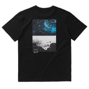 Mystic Moška majica kr rokav, Wanderer, bombaž, Black